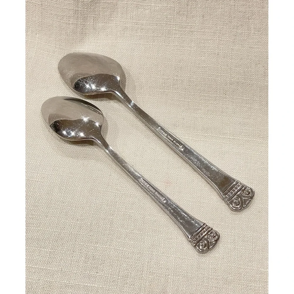 Oneida MELODIA 18/10 Stainless Flatware 6‎ Piece Place Setting Serving